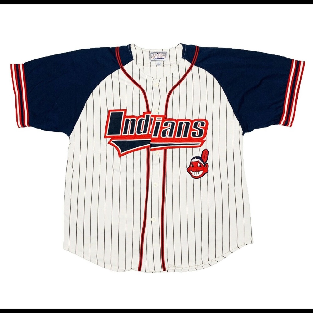1990’s Vintage Cleveland Indians Jersey Starter